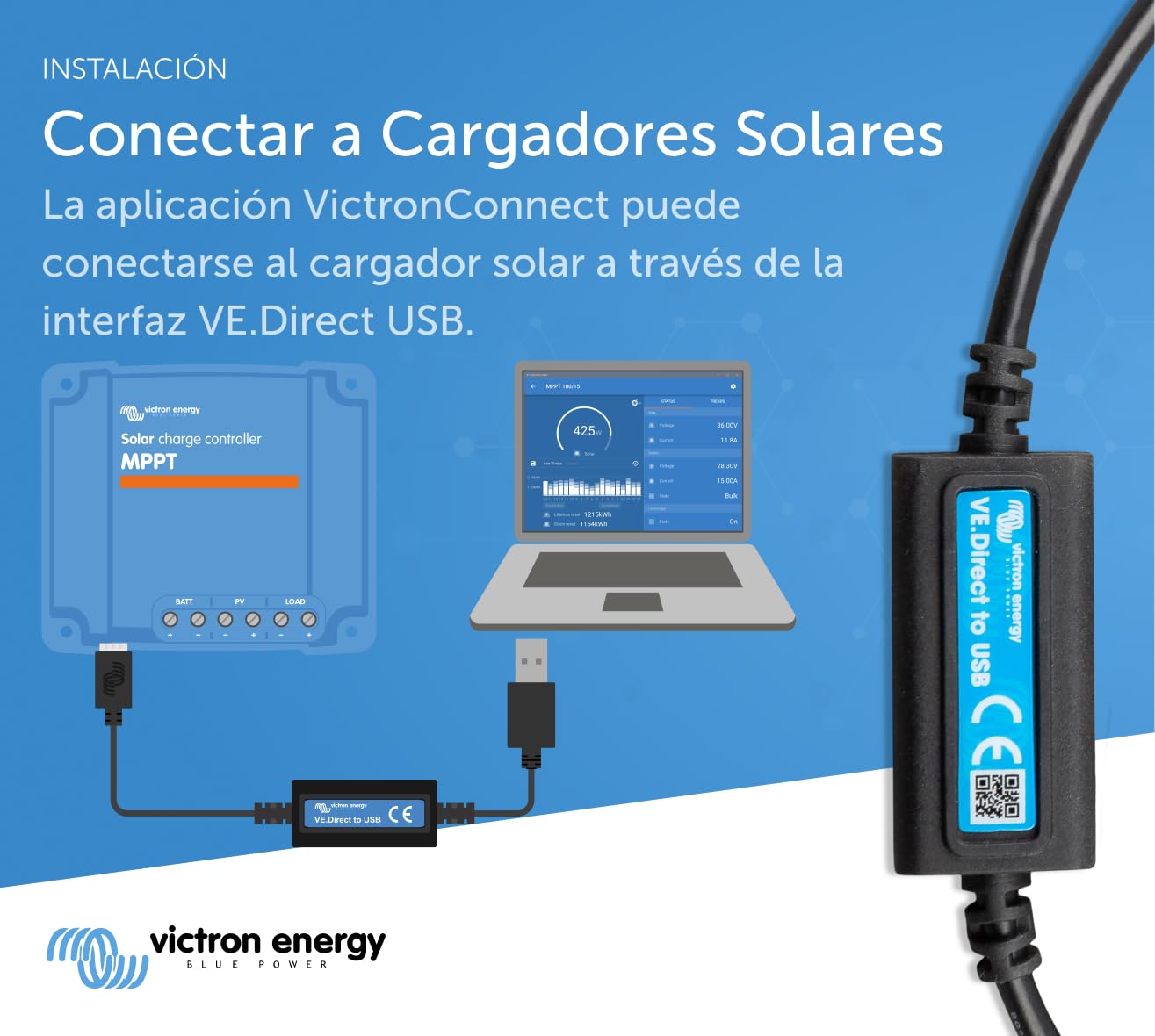 Victron VE.Direct to USB interface
