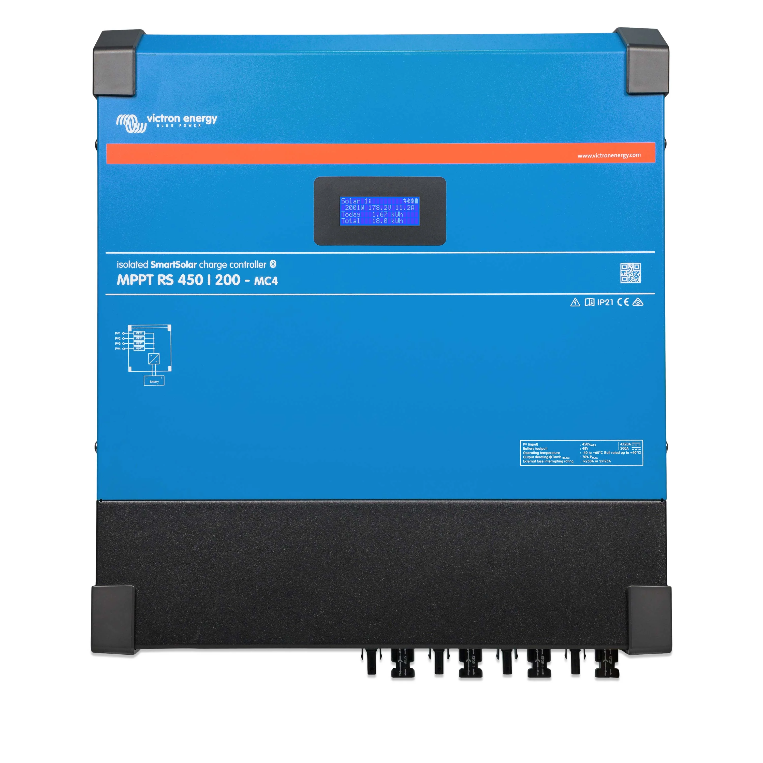 Victron SmartSolar RS 450/200-MC4