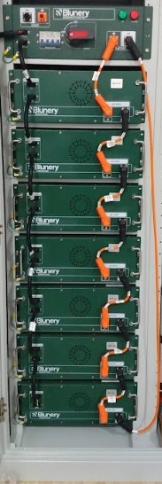 Banco de baterías de alta tensión 35kWh Blunery