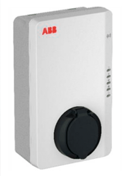 Cargador vehículos eléctricos ABB Terra AC Wallbox 7kW monofásico c/ Toma Tipo 2